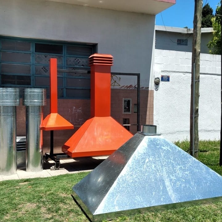 Campanas y conductos fabricados por Nueva Estandar